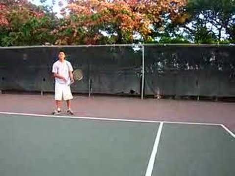 テニス Lesson:  Backhand level 3