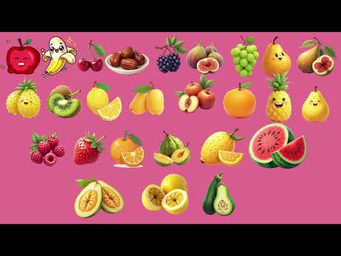 Yummy Fruits Song | ABC Fruit Song | Nursery Rhymes | Fruit Ice Cream #kidsvideo #fruiticecream