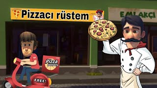 Rüstem Abi pizza dükkanı açıyor (rafadan tayfa)