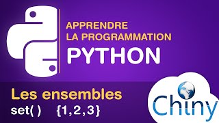 Apprendre Python - Les Ensembles Sets