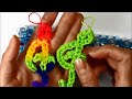 Bracelet Elastique || Cle de Sol || Rainbow Loom Francais Tuto / Loom Bands