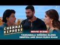 Tangaballi Singing Along Deepika And Shah Rukh Khan  | Movie Scene | Chennai Express