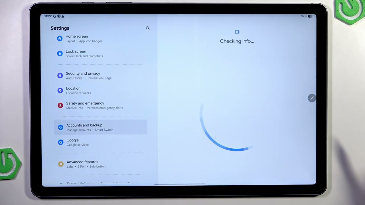 SAMSUNG Galaxy Tab S10 Lite 5G – Add or Remove Google SAMSUNG Galaxy Tab S10 Lite 5G – Add or Remove Google