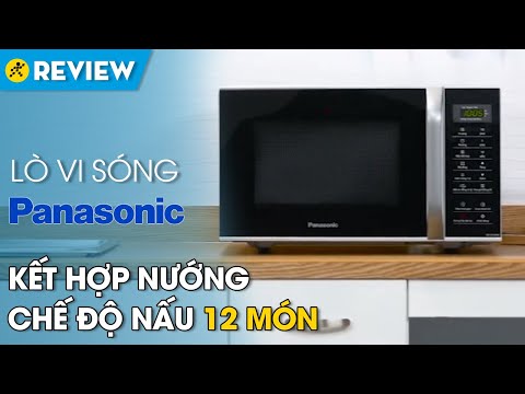 Lò vi sóng Panasonic 23L: có nướng, chế độ nấu 12 món (NNGT35HMYUE) • Điện máy XANH