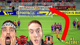 99 Ronaldi̇nho 41 Metre Rekor Fri̇ki̇k Noluyo Lan Ümi̇di̇ Vs Emjan Elpesi̇co 2023