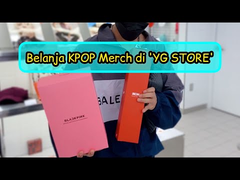 Belanja Lightstick 'BLACKPINK & IKON' di YG STORE KOREA 🇰🇷 | Kpop Vlog