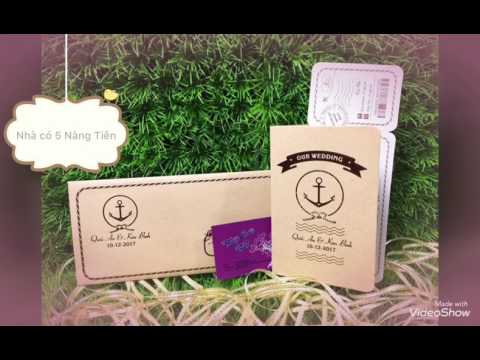 BỘ SƯU TẬP THIỆP CƯỚI ĐỘC & LẠ