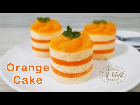 Orange Cake Recipe : สูตรเค้กส้ม : By The Cake