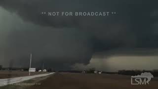 03-14-2024 Wapakoneta, OH - Large, Strong Tornado