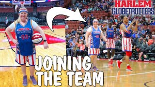 Mom Joins Professional Basketball Team - Playing on the Globetrotters!!
