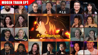 Full Episode Demon Slayer Kimetsu No Yaiba Mugen Train Episode 1 Reaction Mashup 鬼滅の刃