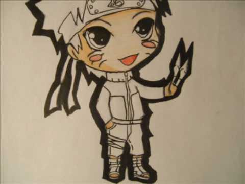 How to Draw Chibi Naruto (Shippuden)