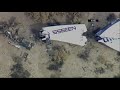 Raw: Virgin Galactic Rocket Explodes, One Dead