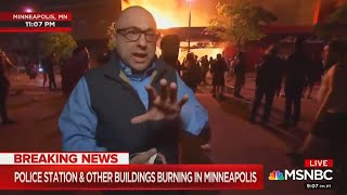 CNN and MSNBC Imply Violent Riots are Actually Peaceful