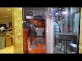 Freshly Squeezed Orange Juice Vending Machine!