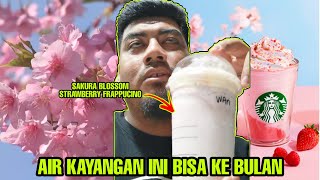 Air Kayangan Starbucks Sakura Blossom Strawberry Frappucino Starbucks
