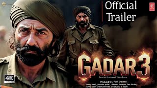Gadar 3 Sunny Deol Amisha Patel Anil Sharma Utkarsh Sharma Trailer.