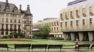 Sheffield Old Sheffield City Centre In The 1980S