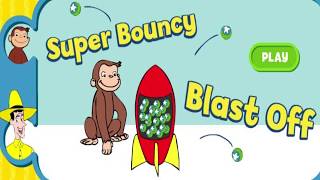 Curious George Super Bouncy Blast Off Cartoon Animation Pbs Kids Game Play For Kids