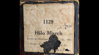 1913 Remington Player Piano - Hilo March - Qrs 1129