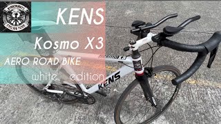 Kens Kosmo X3 Shimano 105 Groupset Aero Road Bike