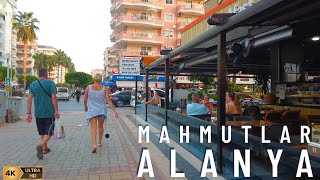Alanya Mahmutlar Street Tour 2025 Alanya Antalya Turkey Turkey Holiday Turkey Travel 4K