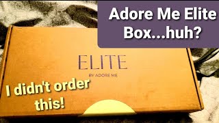 Canceled Adore Me Elite Box???