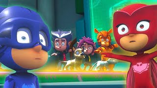 Pj Masks Español Latino Pj Masks Asumido Como Robots Dibujos Animados