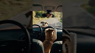 This Tiny Dog Behind The Wheel Just Turned The Highway Into A Comedy Show2. When A Nervous Pup