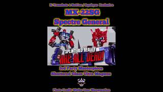 X-Transbots & Botcon Agabyss Exclusive Mx-22Sg Spectre General