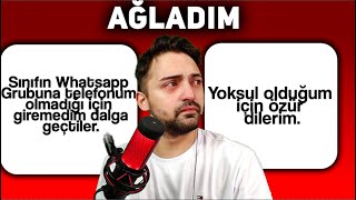 Üzücü Hikayelerinizi Okuyorum #1