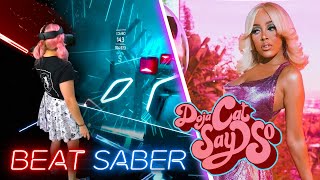 Doja Cat - Say So Beat Saber Mixed Reality