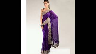 Purple Saree Purple Saree Collection