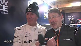 Roc Sweden 2022 - Hakkinen And Coulthard Are Still Getting Along
