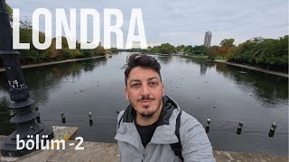Londra Hyde Parktan Chinatowna Şehir Manzaraları - Bölüm 2