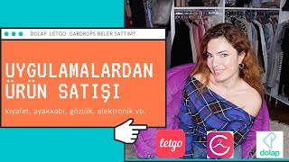 Uygulamalardan Ürün Satişi I Kiyafet, Gözlük, Çanta Vb. Ürünleri̇m Satişta I Dolap, Letgo, Gardrops