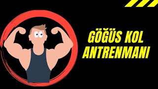 Evde En İyi Göğüs Kol Antrenmanı Ekipmanlı Ekipmansız