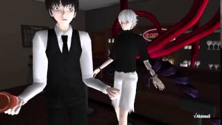【MMD】Tokyo Ghoul - Kaneki is a fucking dinosaur!