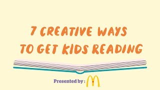 Today’s Parent x McDonald's- How to Get Kids to Read