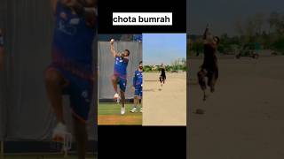 Jasprit Bumrah Bowling Action Copy