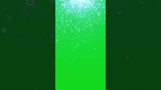 Floating Glowing Particles Green Screen Animated Science Magic Overlay Fx