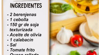 La Receta De Manel Fuentes Las Berenjenas De Soja Con Las Que Ha Debutado En El Veganismo
