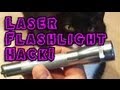 Amazing Lasers! - Laser Flashlight Hack!