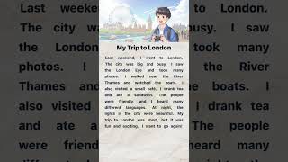 My Trip To London Easy English Story