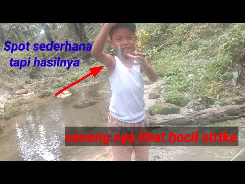 seru nya mancing bareng bocil.strike bertubi-tubi.