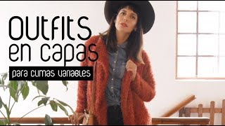 Outfits en capas para climas variables