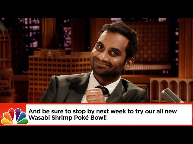 Aziz Ansari And Jimmy Fallon Dramatically Read Bad Yelp Reviews - Video