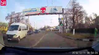 Видео Авария, Тирасполь ул Одесская. от ПРИДНЕСТРОВЬЕ ПМР, Одесская улица, Тирасполь, Молдавия