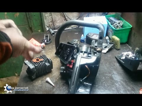 Замена поршневой бензопилы своими руками 69