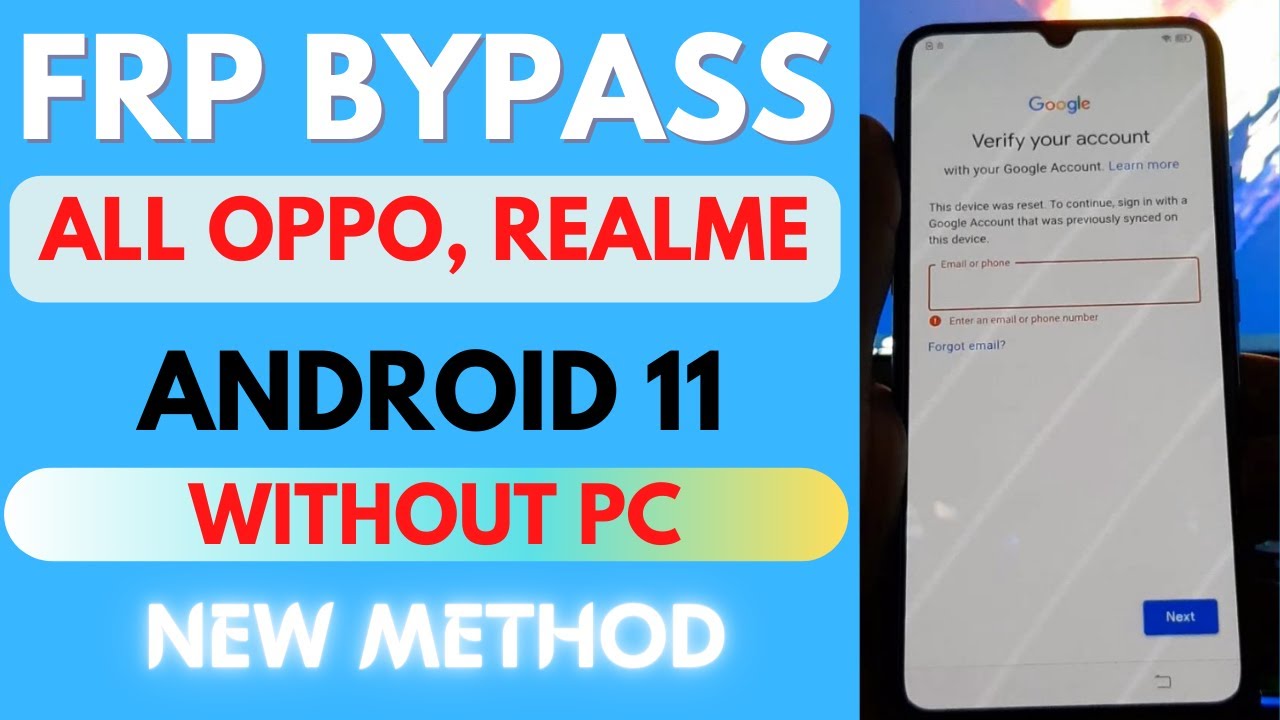 All Oppo Android 11 Frp Bypass With New Method 2022 l All Oppo Android 11 Frp Bypass With New Method 2022 l